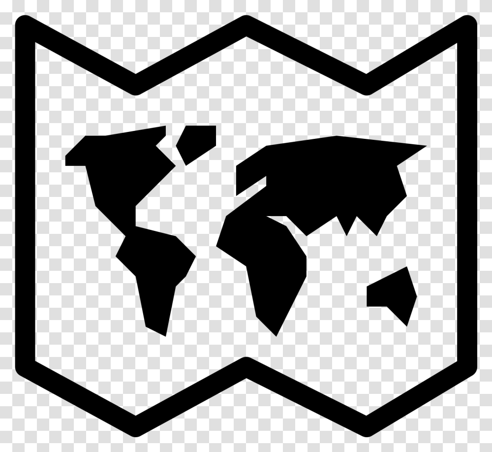 World Map Icon Svg, Gray, World Of Warcraft Transparent Png