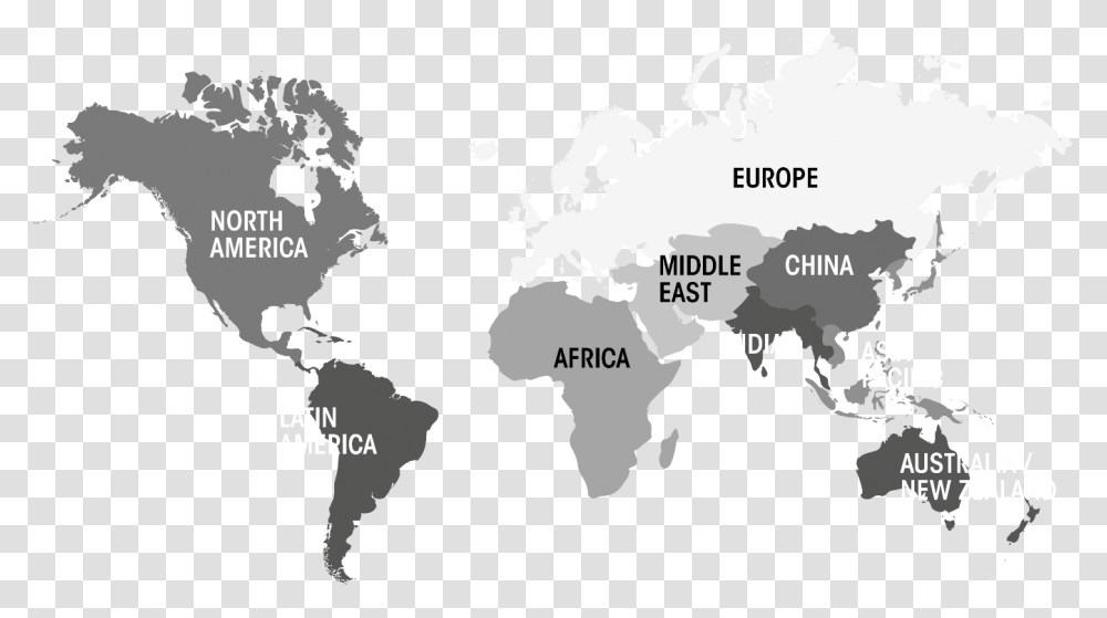 World Map In Black, Diagram, Plot, Atlas, Poster Transparent Png