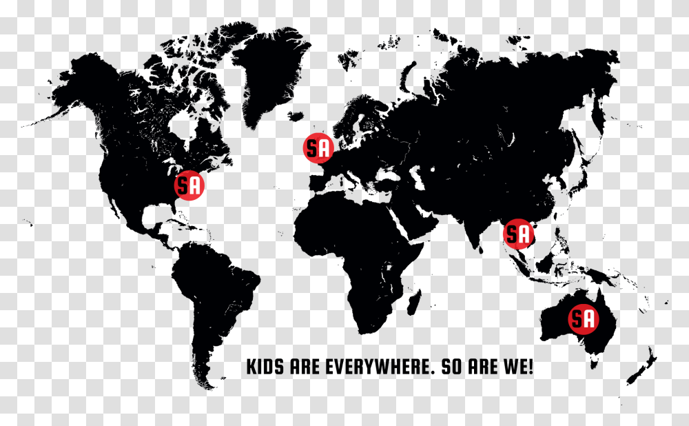 World Map Logo Vector, Pac Man, Overwatch Transparent Png