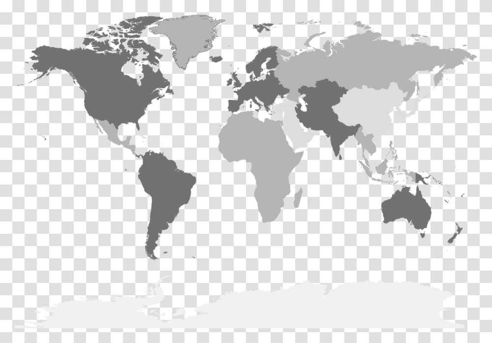 World Map Nasa Earth Observatory Home Flat Vector World Map, Diagram ...