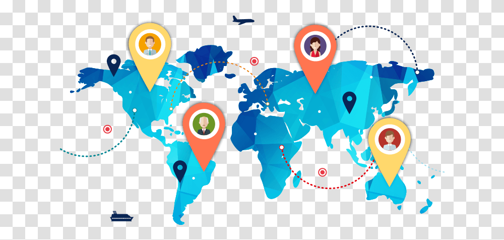 World Map, Poster, Advertisement Transparent Png