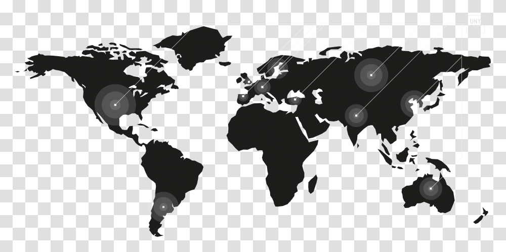 World Map Silhouette, Diagram, Gun, Weapon, Weaponry Transparent Png