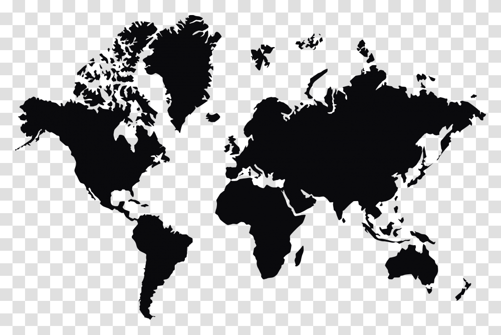 World Map, Stencil, Diagram, Plot, Atlas Transparent Png
