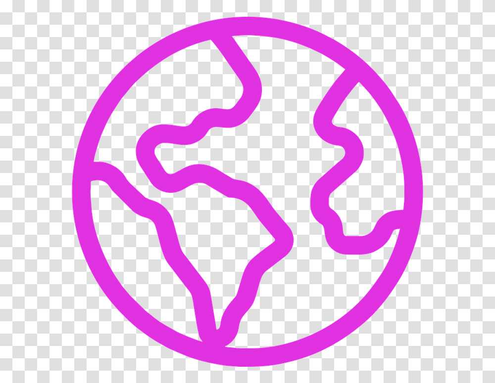 World Map, Pattern, Recycling Symbol, Logo Transparent Png
