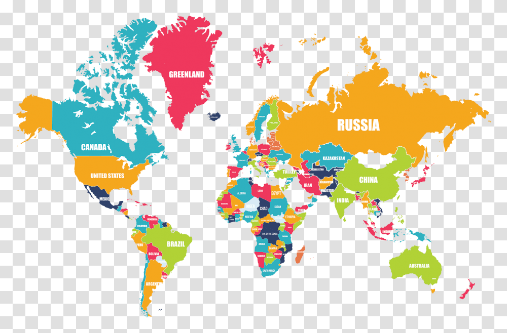 World Map This The Most Hard Working Country The World World Map, Diagram, Plot, Atlas Transparent Png