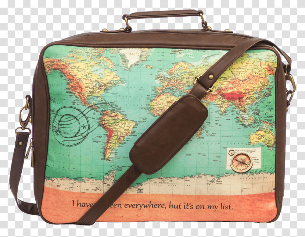World Map Travel Bag India Online, Luggage, Diagram, Plot, Suitcase Transparent Png