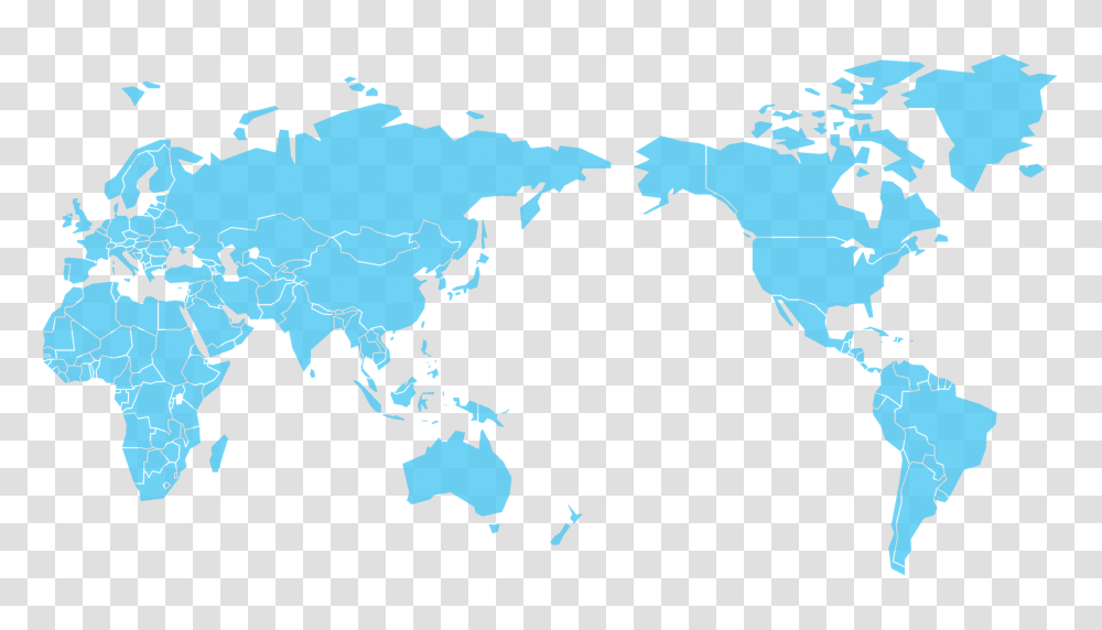 World Map Vector Clipart, Diagram, Plot, Atlas Transparent Png