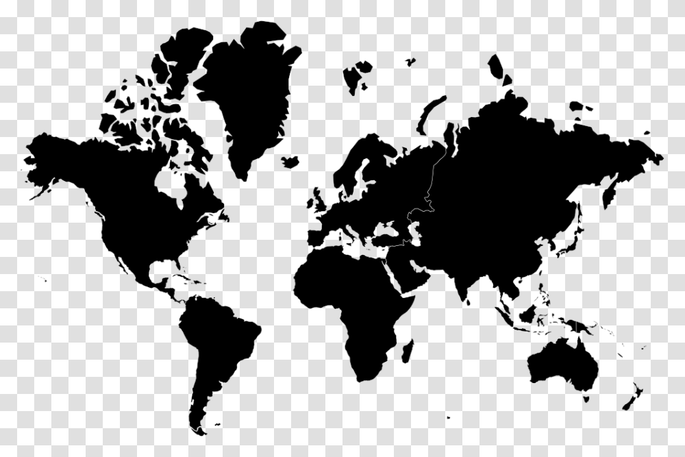 World Map Vector Large, Diagram, Atlas, Plot Transparent Png