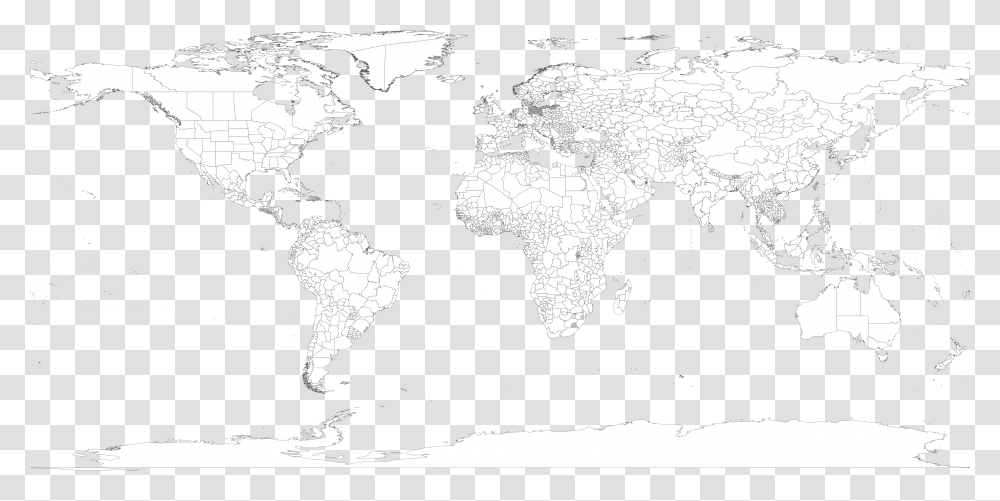 World Map White Preview, Diagram, Astronomy, Outer Space, Universe Transparent Png