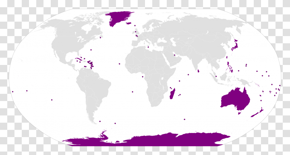 World Map With Borders Post Boxes Around The World, Plot, Diagram, Atlas Transparent Png