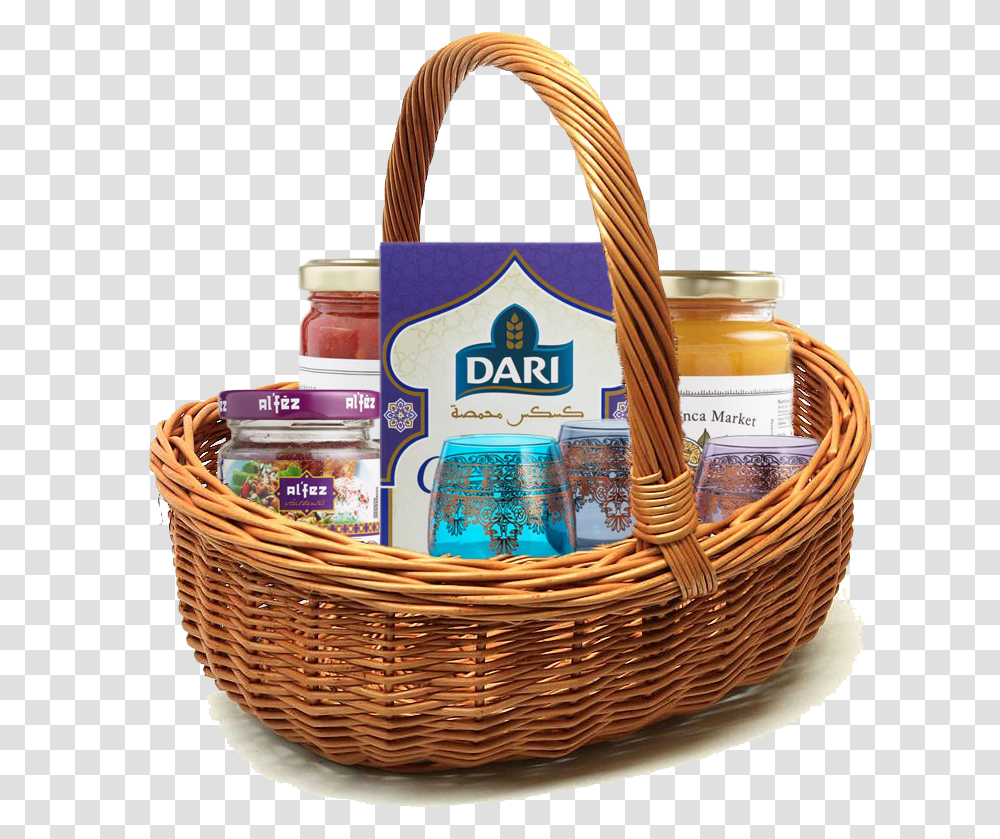 World Market Basket Wooden Baskets With Handle, Shopping Basket, Food, Honey Transparent Png