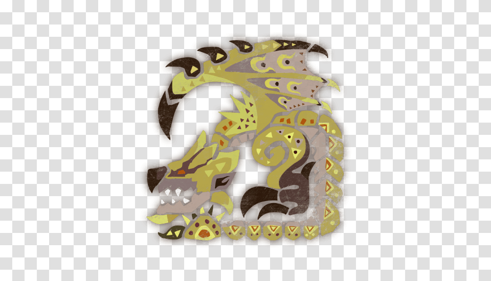 World Mhw Gold Rathian Icon, Dragon Transparent Png