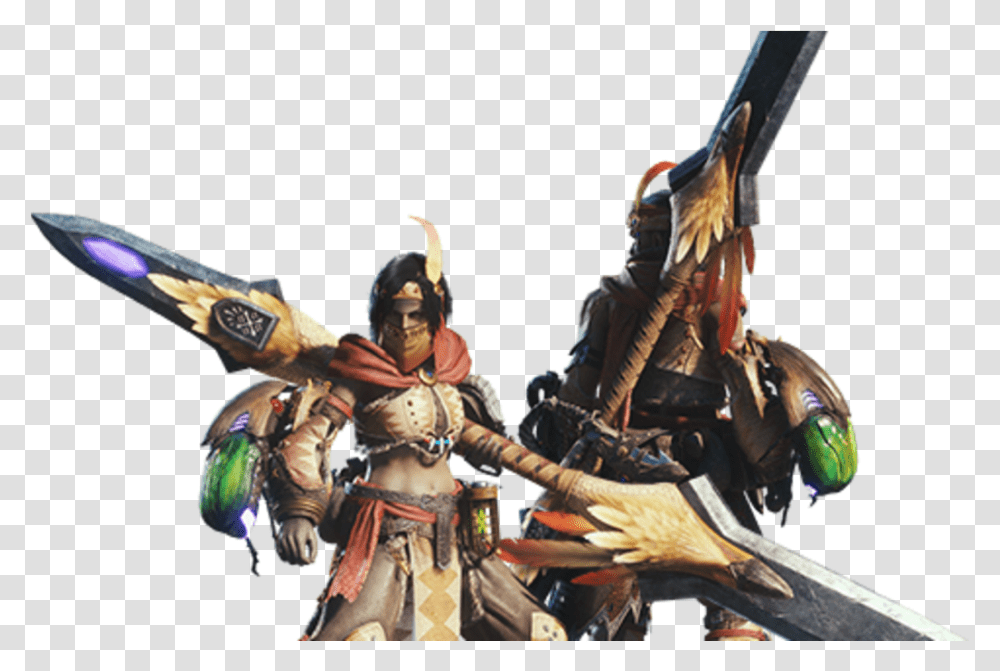 World Monster Hunter World Insect Glaive, Person, Human, Costume, Stage Transparent Png