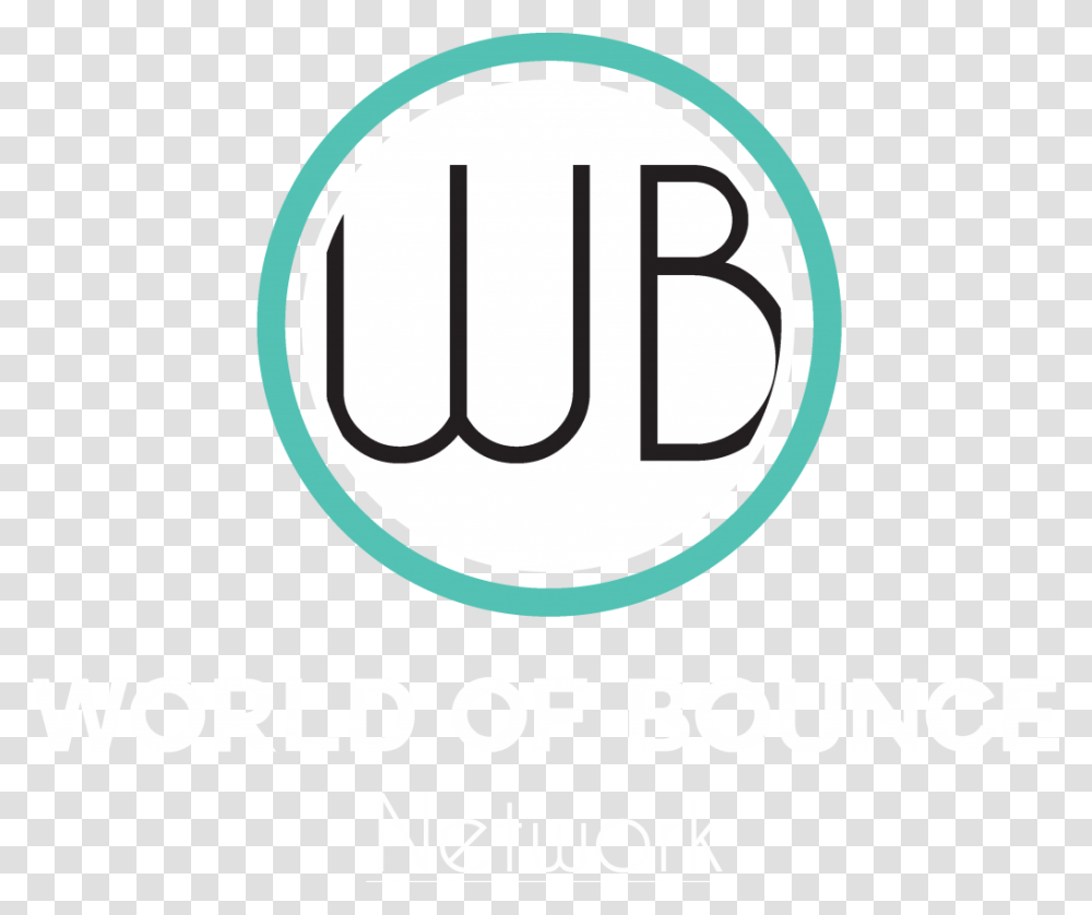 World Of Bounce Logo White Circle, Hand, Label Transparent Png