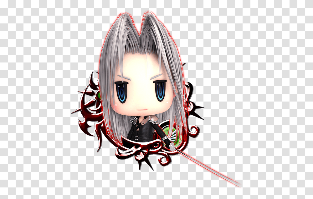 World Of Ff Sephiroth, Manga, Comics, Book Transparent Png