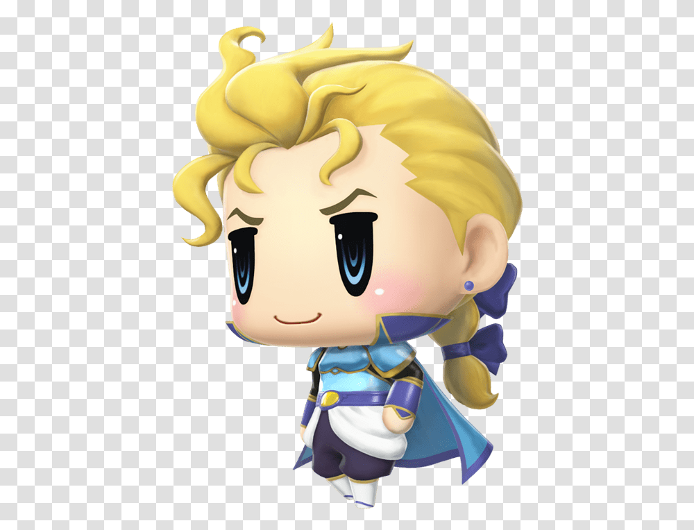 World Of Final Fantasy Character Edgar World Of Final Fantasy, Toy, Plush Transparent Png