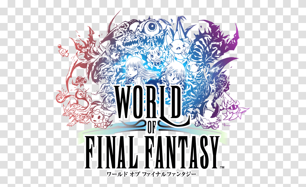 World Of Final Fantasy Logo Transparent Png