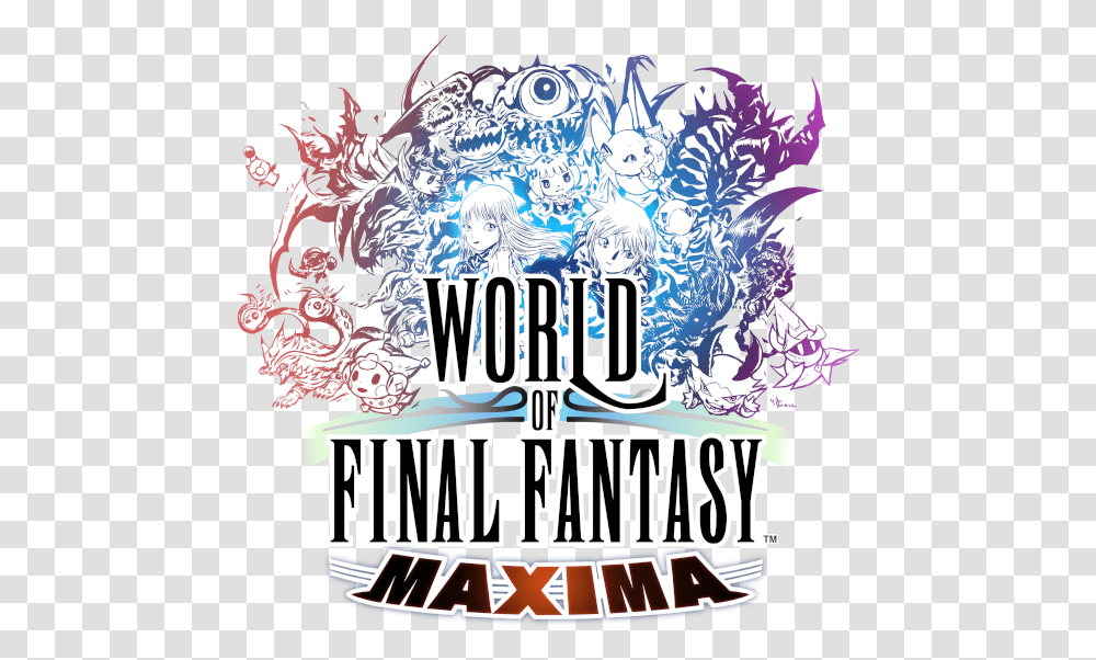 World Of Final Fantasy Maxima Logo Transparent Png