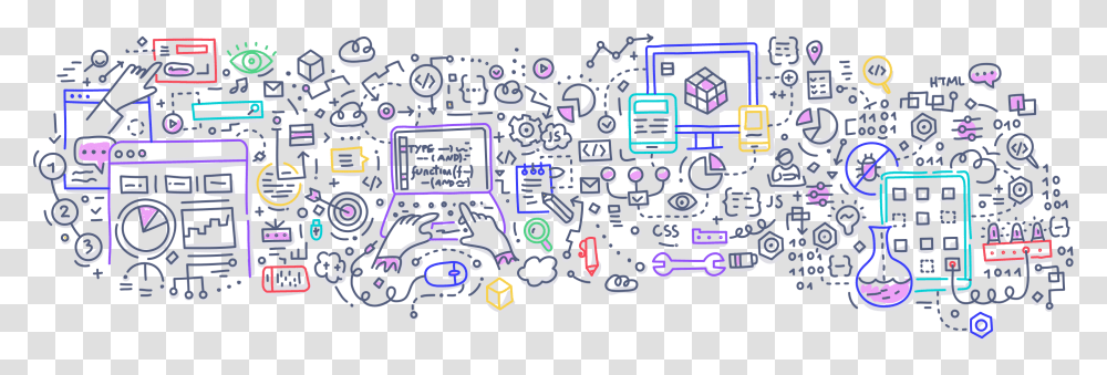 World Of Software, Doodle, Drawing Transparent Png