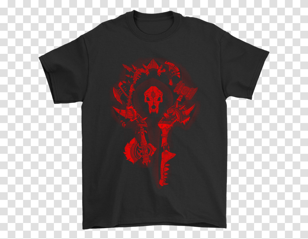 World Of Warcraft All Classes For The Horde Shirts Potatotee Half Spiderman Half Deadpool, Apparel, T-Shirt, Sleeve Transparent Png