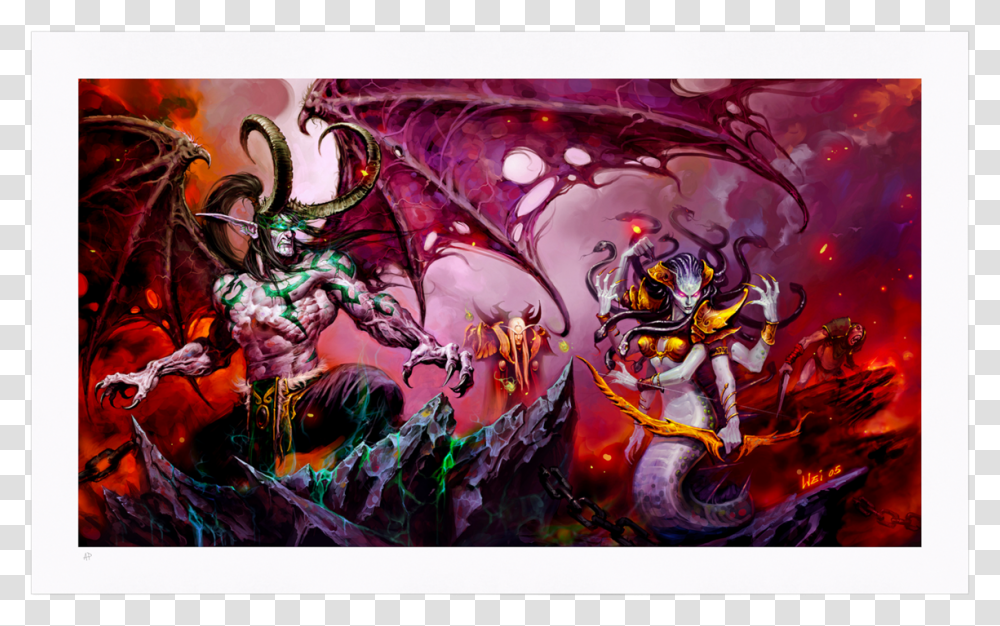 World Of Warcraft Burning Crusade Official, Painting, Dragon Transparent Png