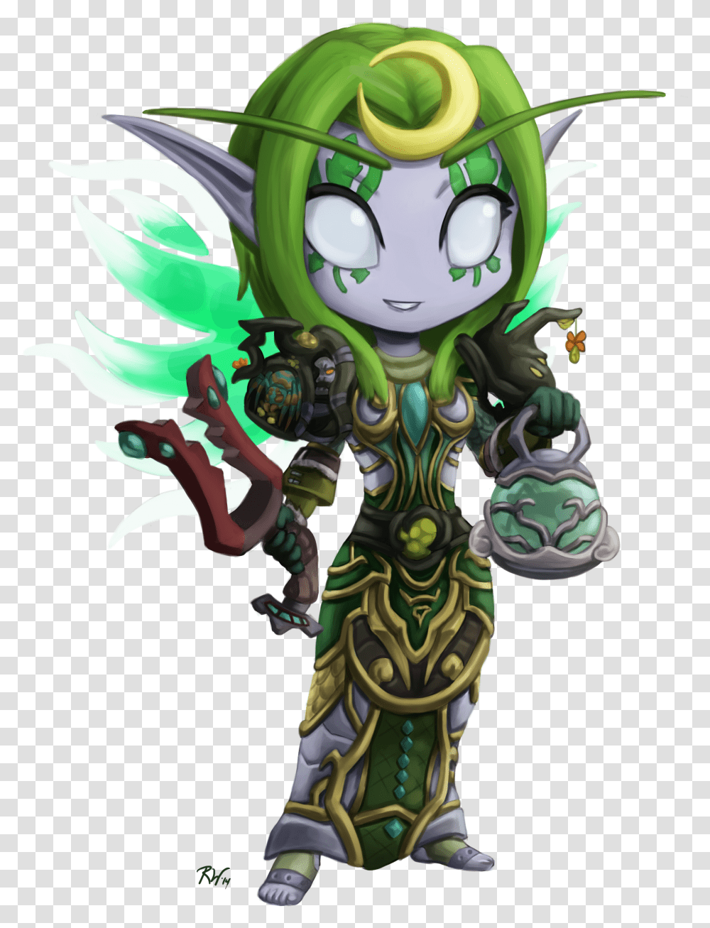 World Of Warcraft Chibi Transparent Png