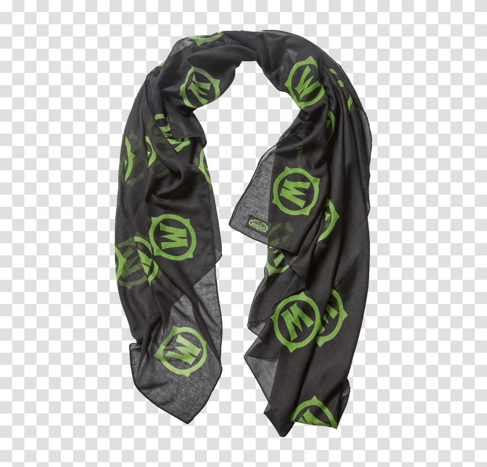 World Of Warcraft Logo Scarf Gaming Fashion, Apparel, Hoodie, Sweatshirt Transparent Png