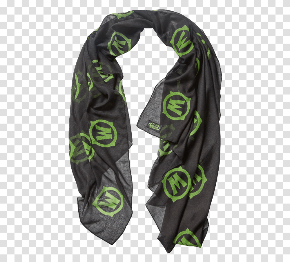 World Of Warcraft Logo Scarf - Warcraft, Clothing, Sleeve, Long Sleeve, Dress Transparent Png