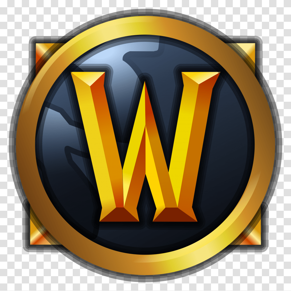 World Of Warcraft Logo World Of Warcraft Icon, Trademark, Emblem, Helmet Transparent Png