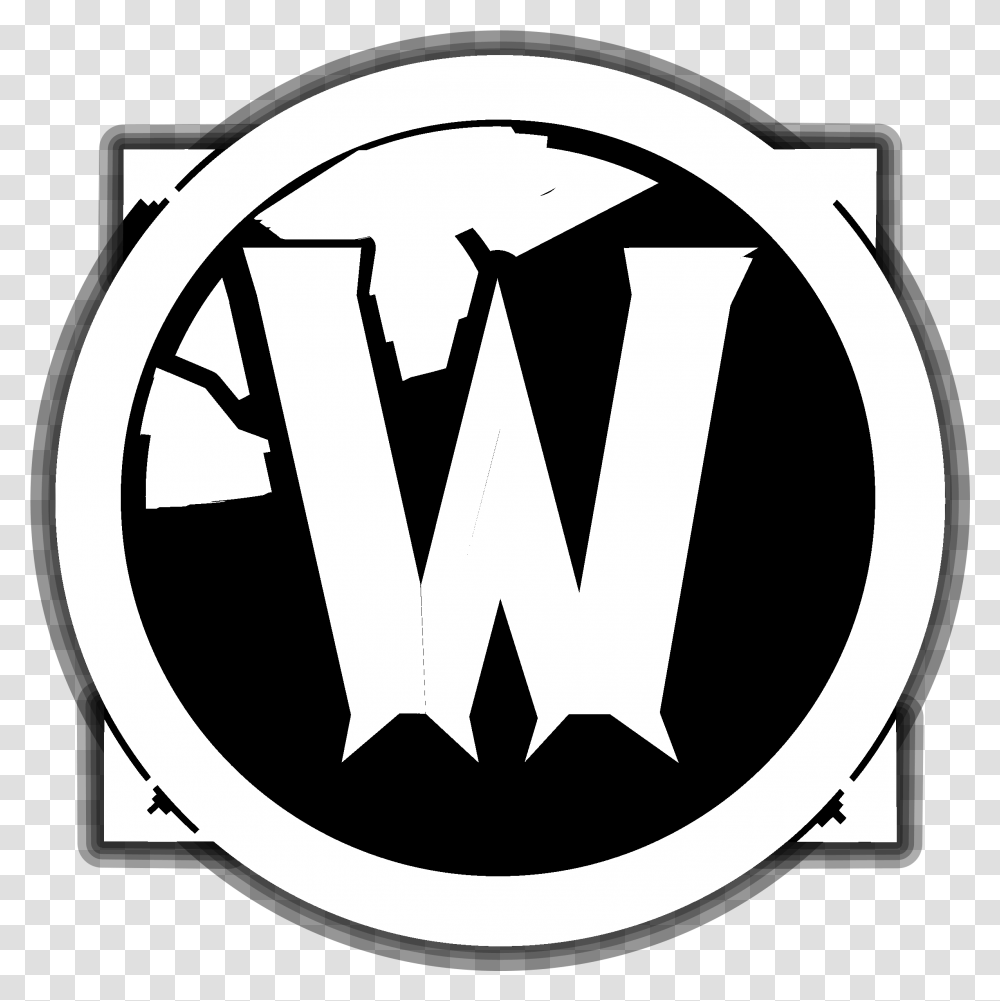 World Of Warcraft Logo World Of Warcraft Logo Svg, Symbol, Trademark, Emblem, Hand Transparent Png