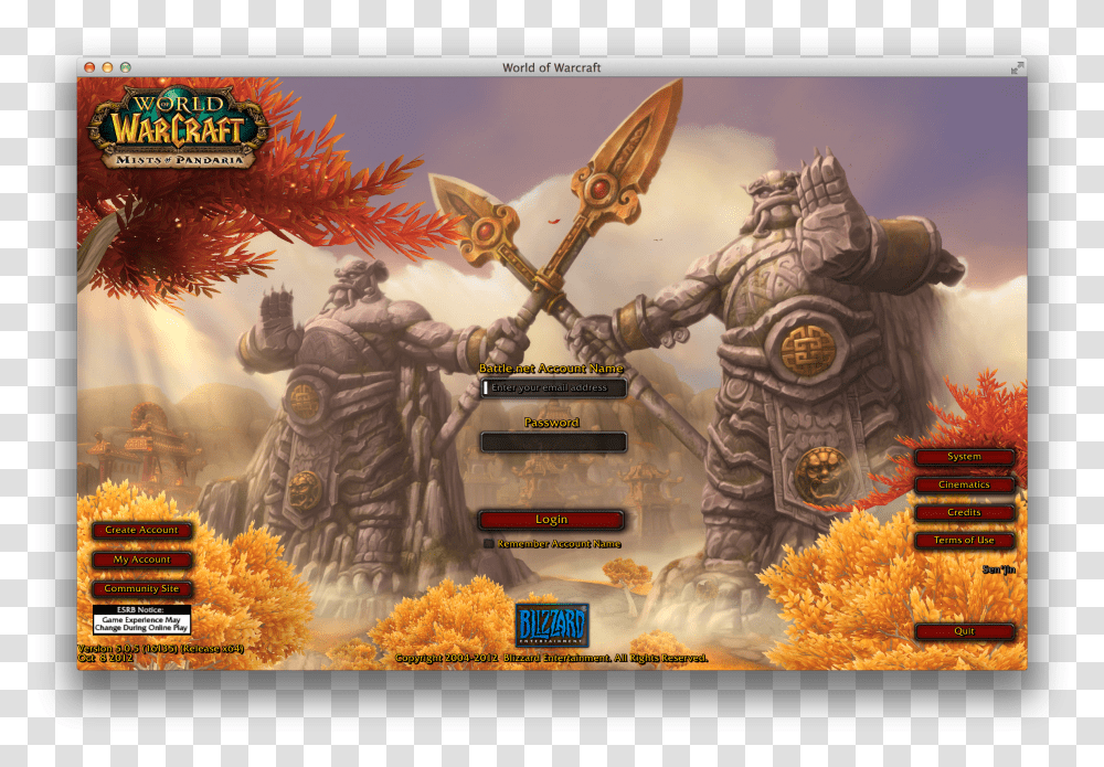 World Of Warcraft Mists Transparent Png