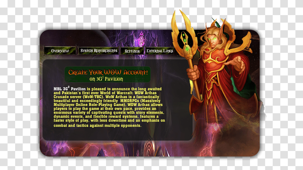 World Of Warcraft Mythology, Costume, Emblem, Person Transparent Png
