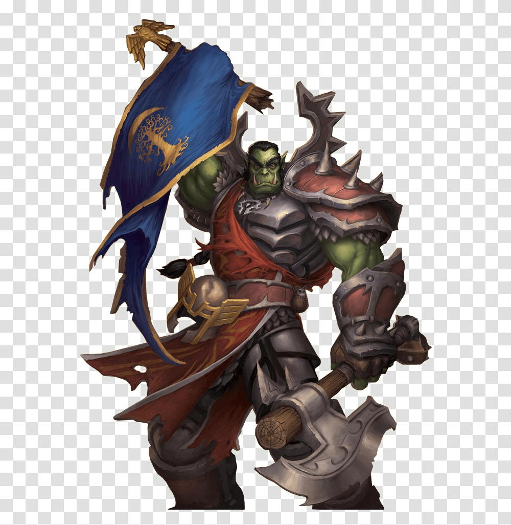 World Of Warcraft Orc Render, Person, Human, Knight, Duel Transparent Png