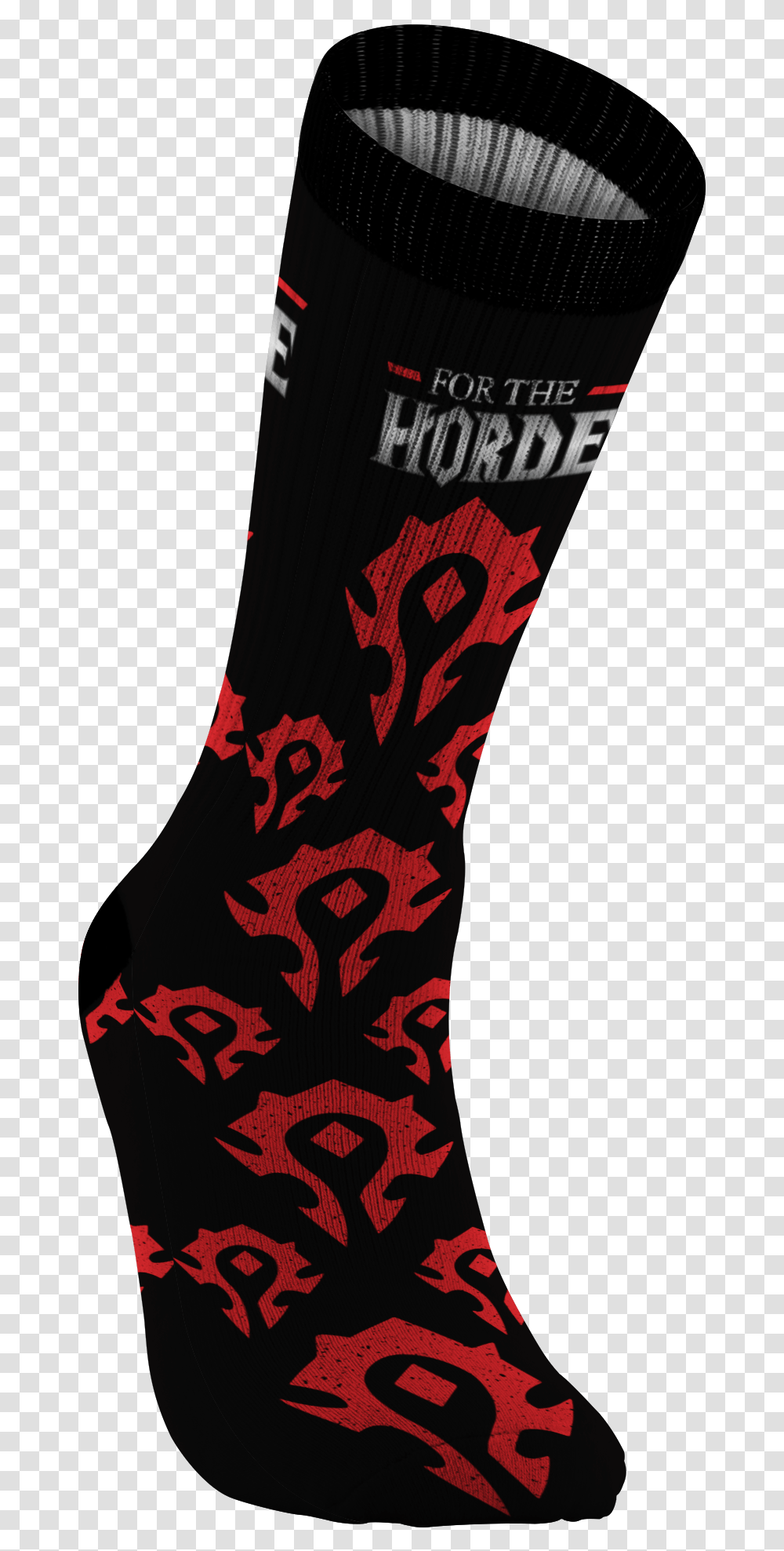 World Of Warcraft Quotfor The Horde Sock, Stocking, Christmas Stocking, Gift Transparent Png