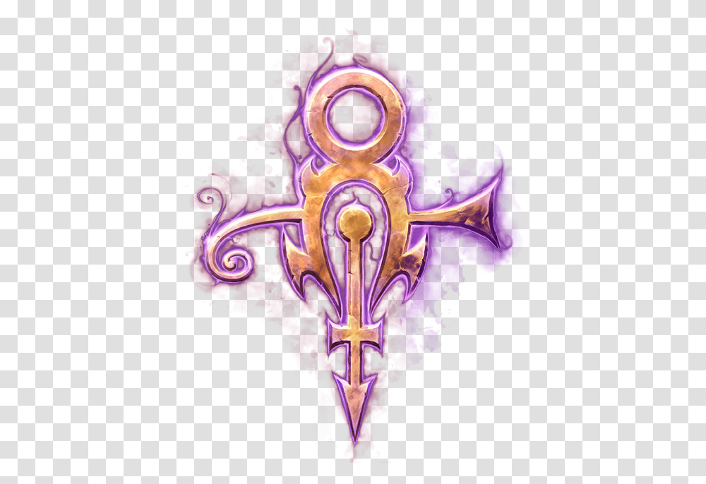 World Of Warcraft Wiki Elite Tauren Chieftain Logo, Alphabet, Purple, Cross Transparent Png