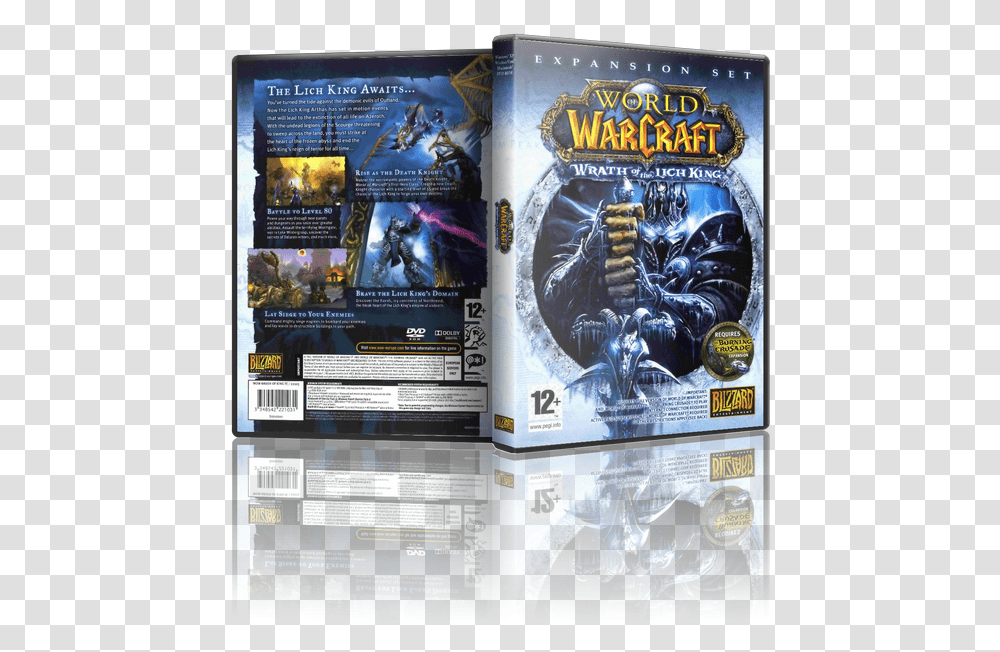 World Of Warcraft Wrath Of The Lich King, Dvd, Disk, Video Gaming, Magician Transparent Png