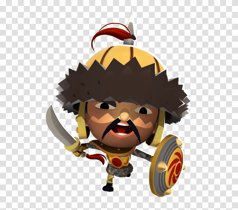 World Of Warriors Wiki Mongol Warrior Clipart, Toy, Weapon, Weaponry, Face Transparent Png