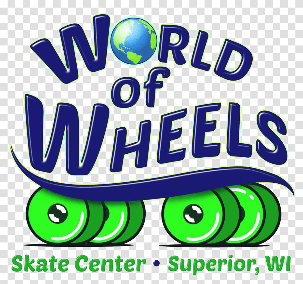 World Of Wheels Superior Wi World Of Wheels Skate Center, Vacation, Poster, Advertisement, Word Transparent Png