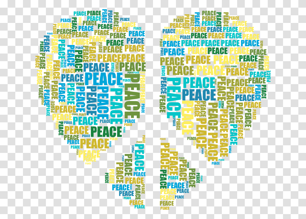 World Peace No Background, Pattern Transparent Png