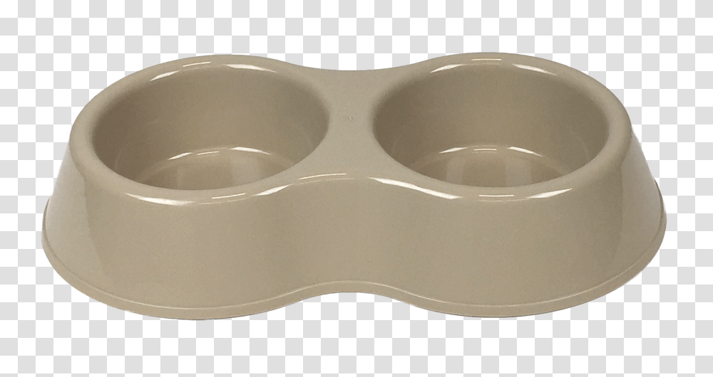 World Pet Double Bowl Dog Bowls Oz Tan, Ashtray, Double Sink Transparent Png