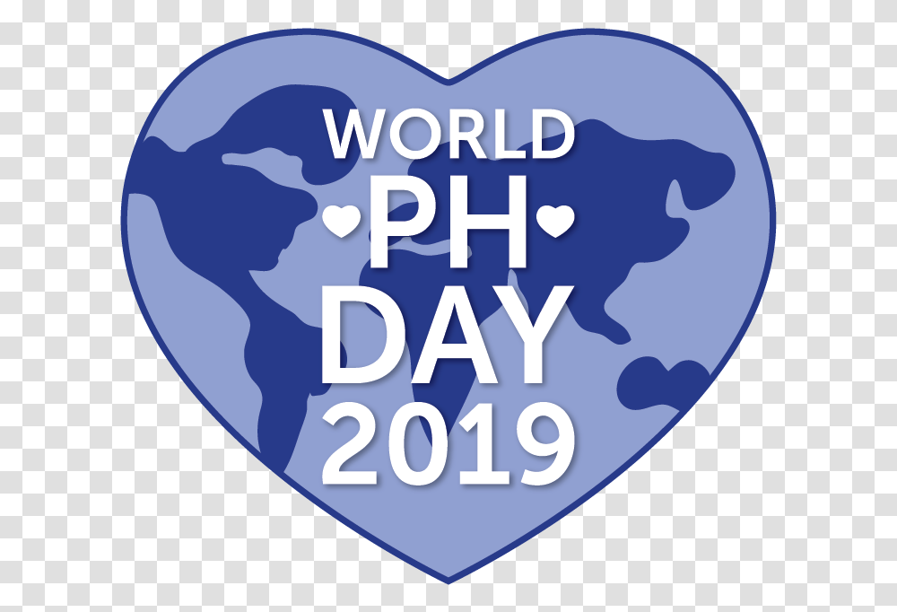 World Ph Day World Pah Day 2019, Plectrum, Heart Transparent Png
