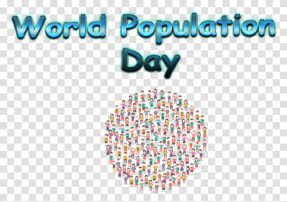 World Population Day Clipart Circle, Light, Accessories, Accessory, Text Transparent Png