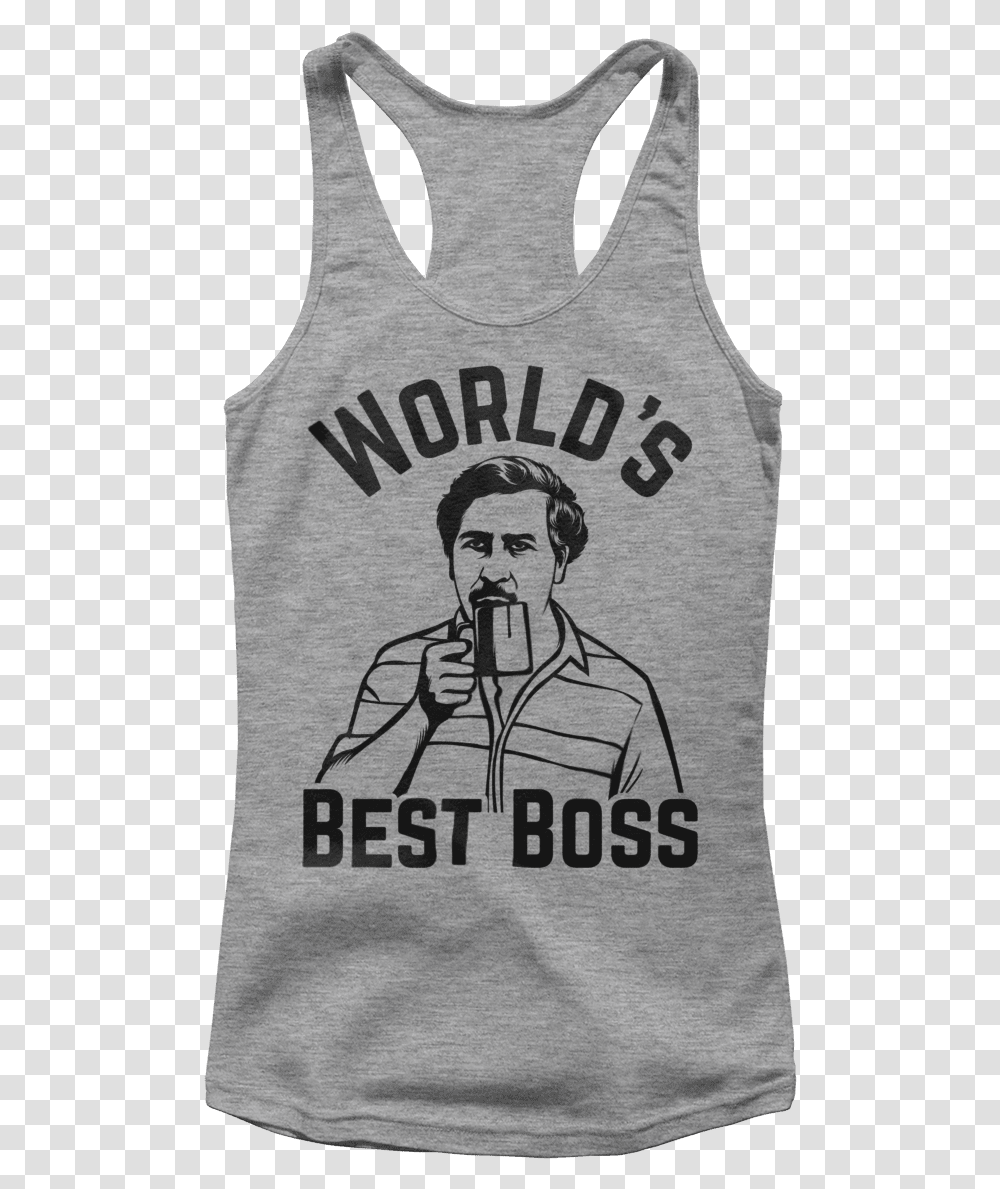 World's Best Boss Active Tank, Apparel, Tank Top, Person Transparent Png