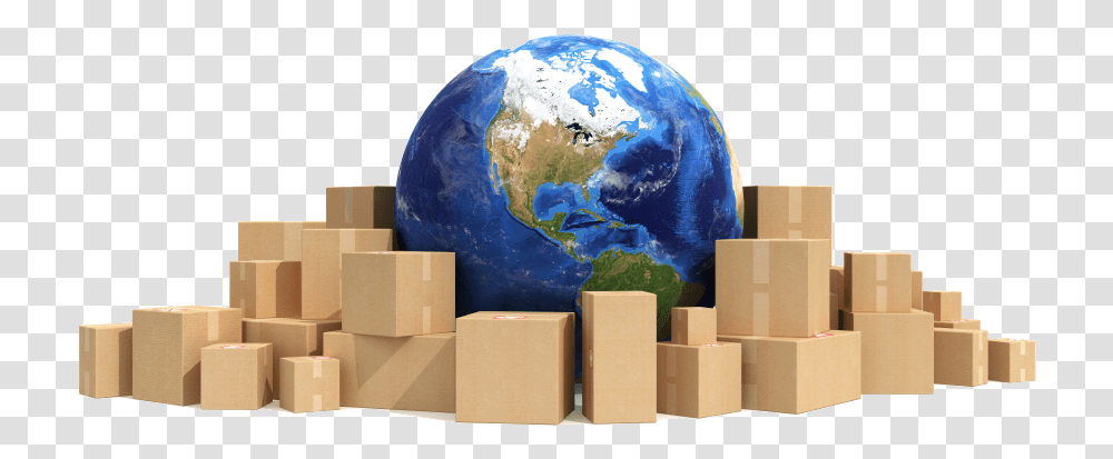 World Shipping, Cardboard, Box, Carton, Package Delivery Transparent Png