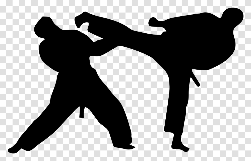 World Taekwondo Sparring Clip Art Martial Arts Karate Fight, Bow, Silhouette, Leisure Activities, Musician Transparent Png