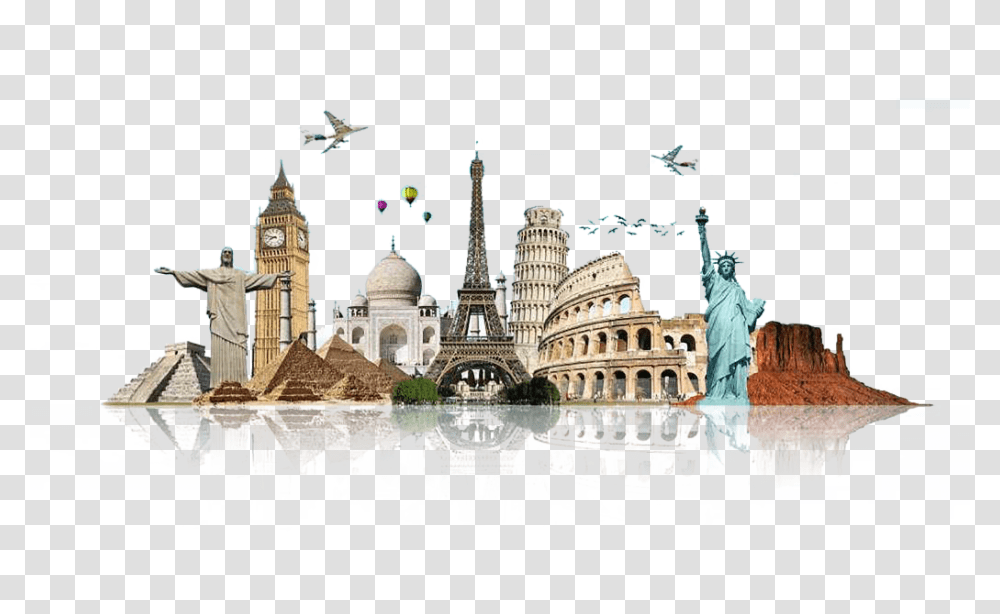 World Travel Image Free Download Background Images For Travel Agency, Dome, Architecture, Building, Mosque Transparent Png