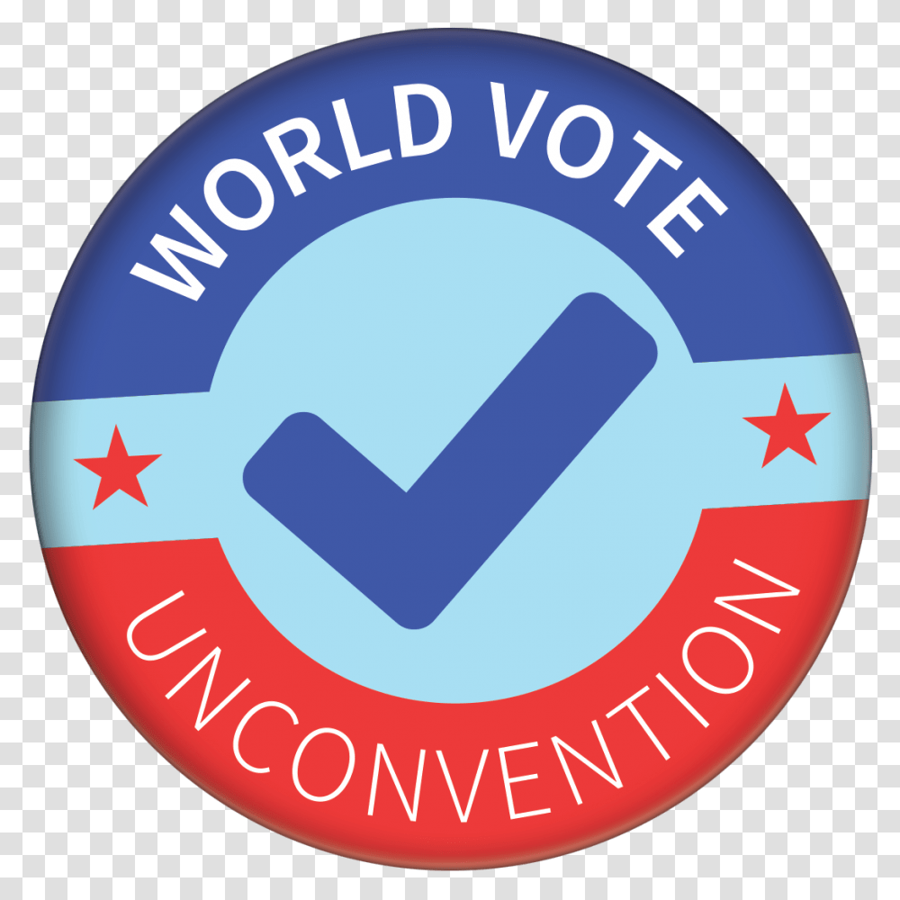 World Vote The Unconvention, Label, Sticker, Logo Transparent Png