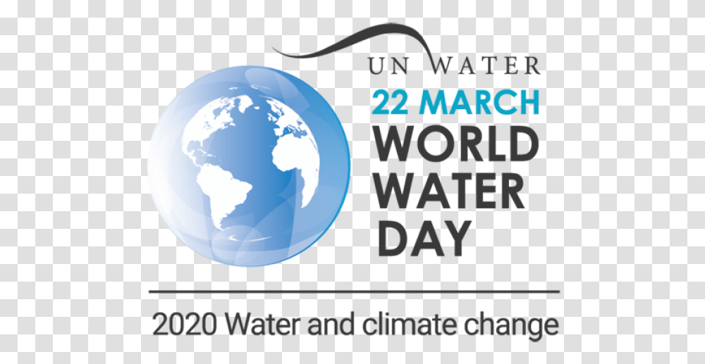 World Water Day 2020 Logo World Water Day Logo, Outer Space, Astronomy, Universe, Planet Transparent Png