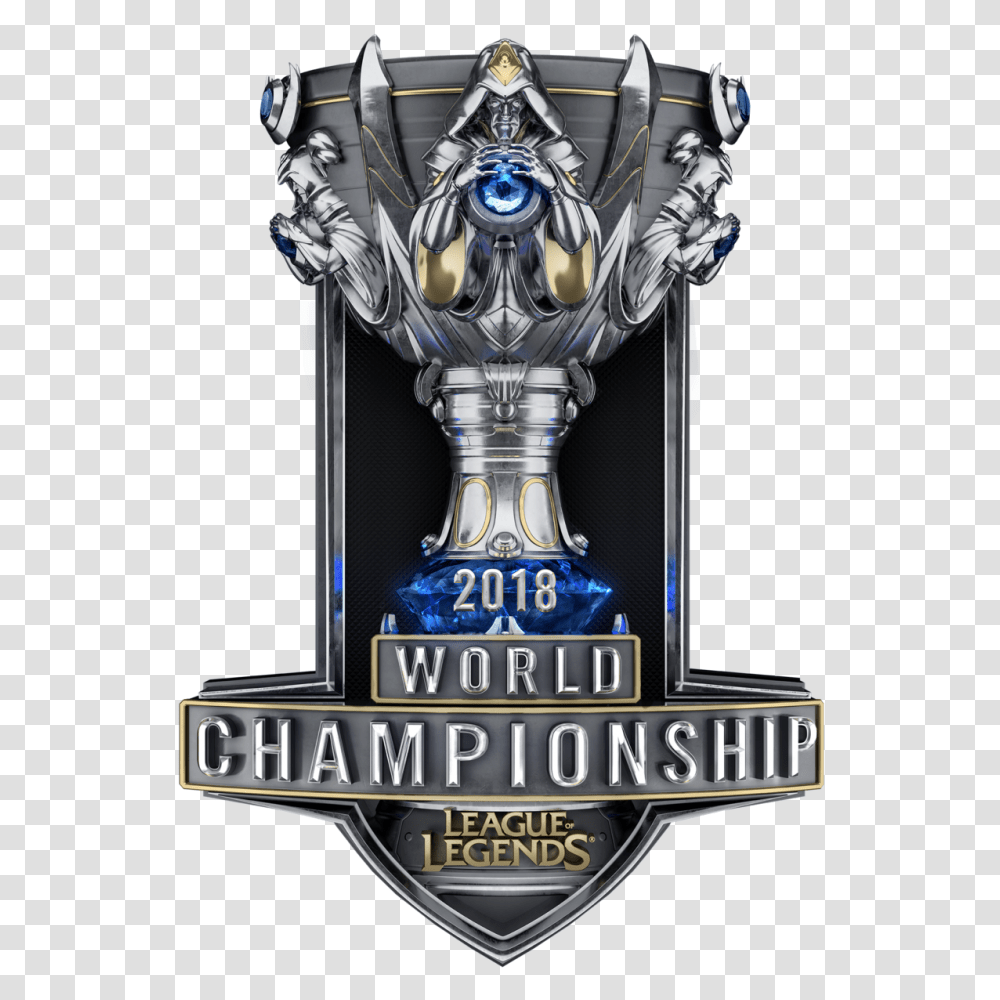 Worlds 2019 Leaguepedia League Of Legends Esports Wiki World Cup 2018 Lol, Trophy, Lamp Transparent Png