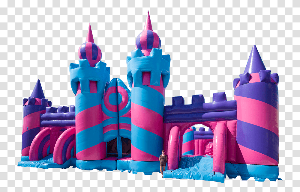 Worlds Biggest Bouncy Castle Castle, Inflatable, Person, Human, Birthday Cake Transparent Png
